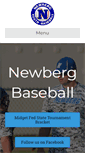 Mobile Screenshot of newbergbaseball.com